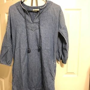 Madewell denim dress